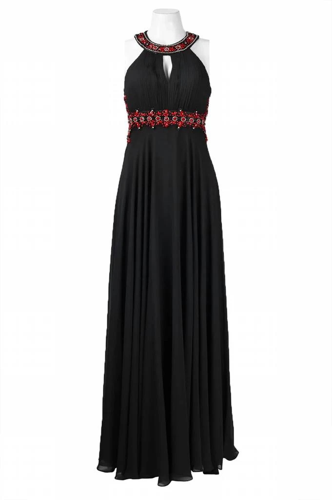 Sue Wong Sue Wong - Beaded Cutout Back Evening Dress 1