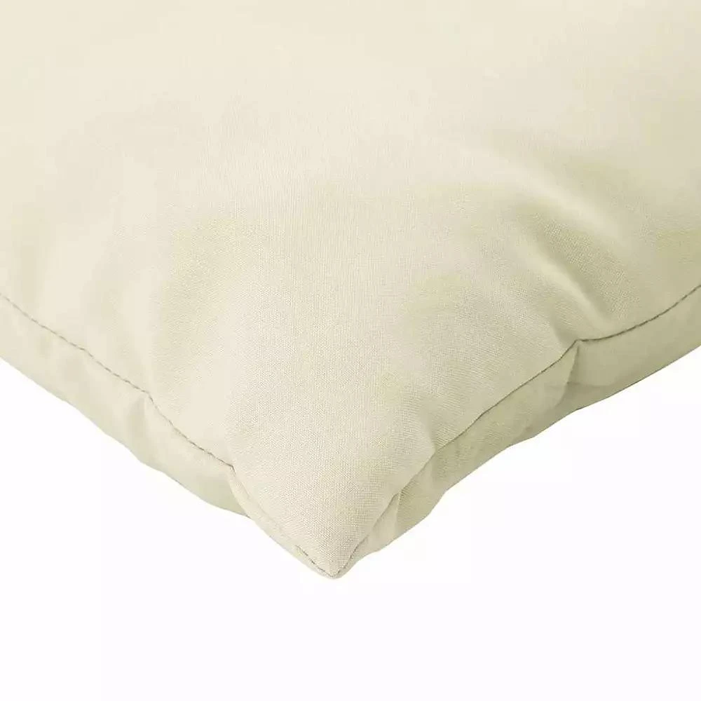 vidaXL Pallet Cushion Set of 2 Cream White 100% Oxford fabric Small 7