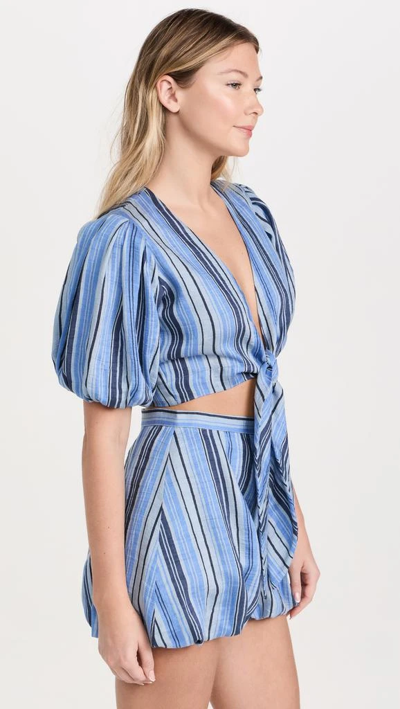 LISA MARIE FERNANDEZ Pouf Tie Blouse 3