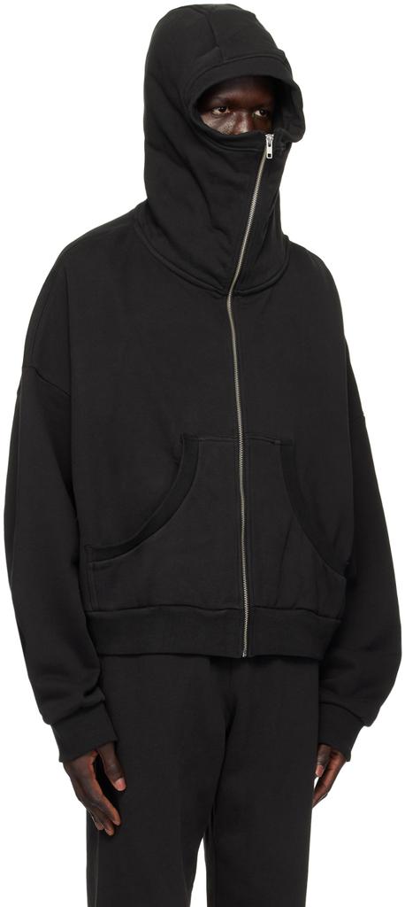 【格安】entire studios hoodie heavy hood washed black – entire studios