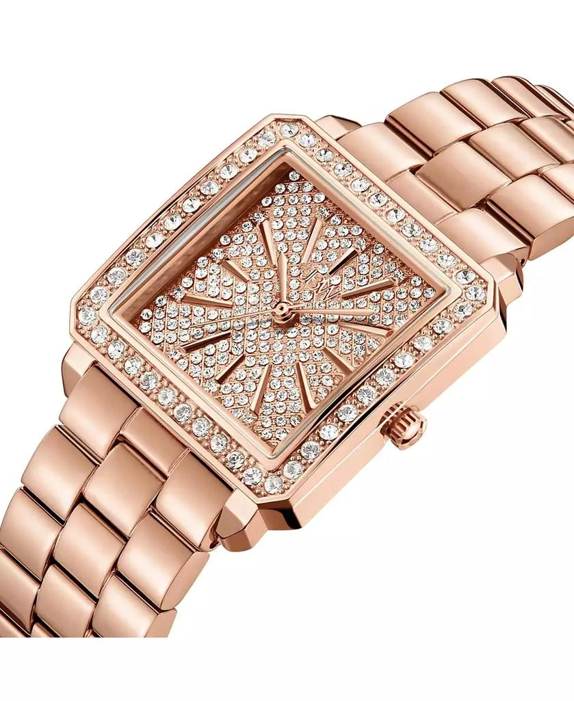Jbw Women's Cristal Quartz 18K Rose Gold-Plated Stainless Steel Watch Set 3