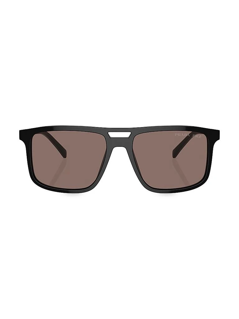 Prada 58MM Rectangular Sunglasses 2