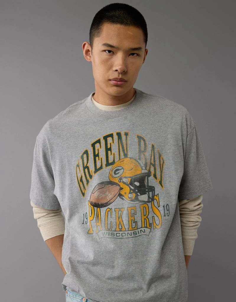 AE AE Boxy NFL Green Bay Packers Graphic T-Shirt 5