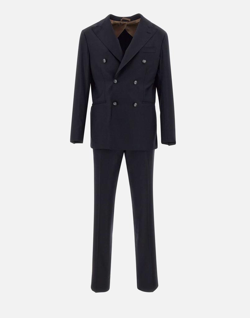 BARBA Virgin wool two-piece suit