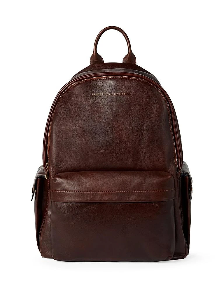 Brunello Cucinelli Calfskin Travel Backpack