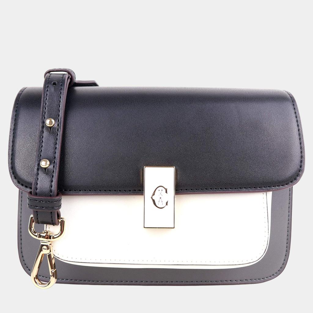 Charriol Charriol Black/Grey Leather LE REVE Crossbody