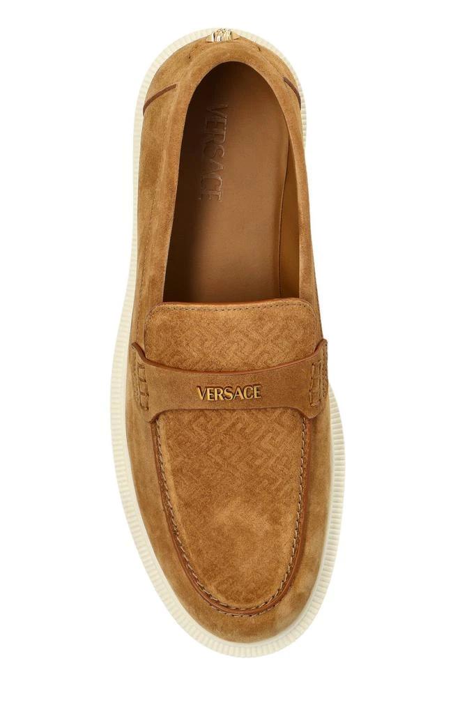 Versace Versace Round-Toe Slip-On Loafers 4