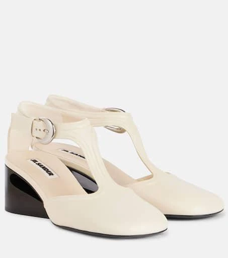 Jil Sander Leather Mary Jane pumps 1