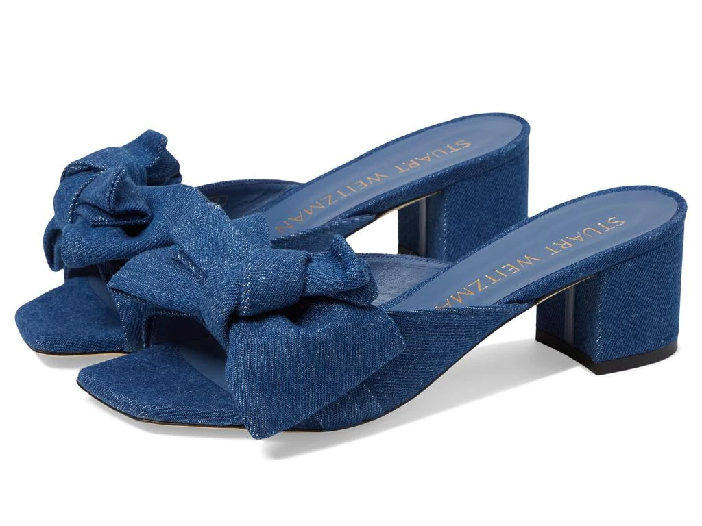 Stuart Weitzman Loveknot 50 Block Slide 1