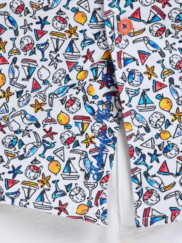 Robert Graham Summer Sails Printed Cotton-Blend Shirt 4
