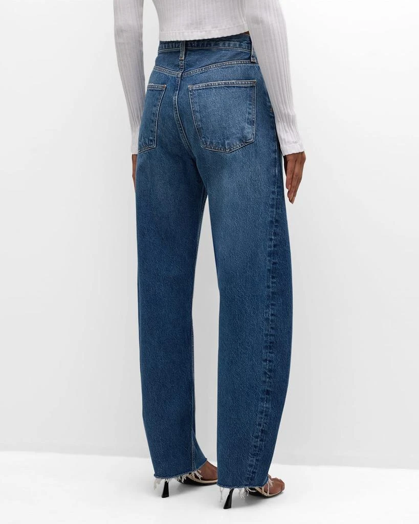 AGOLDE Luna High-Rise Curved Tapered Jeans 5