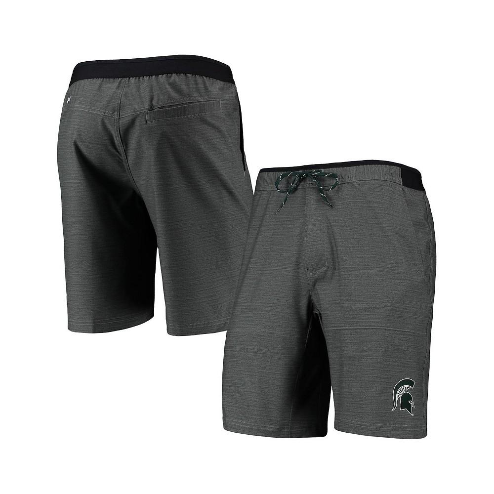 Columbia Men's Gray Michigan State Spartans Twisted Creek Omni-Shield Shorts