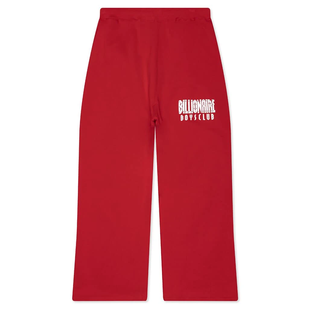 Billionaire Boys Club Camp Sweatpants (Oversize Fit) - Red