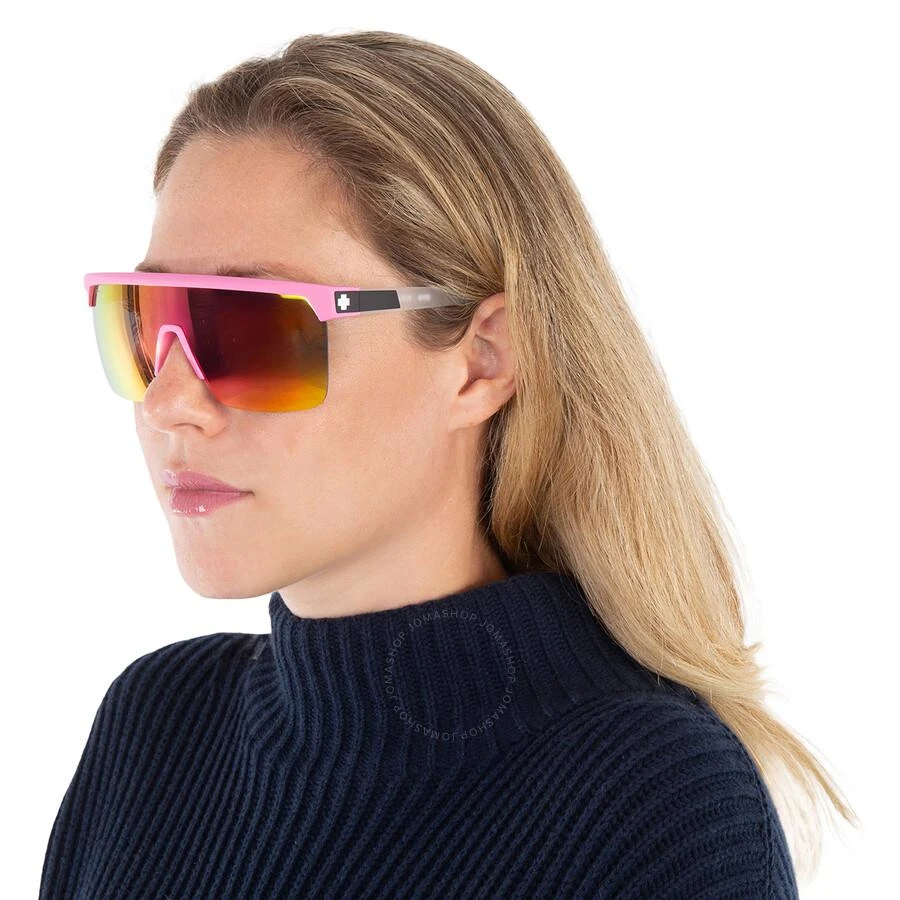 Spy FLYNN 5050 Happy Bronze Pink Mirror Shield Unisex Sunglasses 6700000000215 2