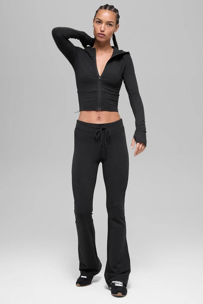 Alo Sway Bootcut Sweatpant - Black 4