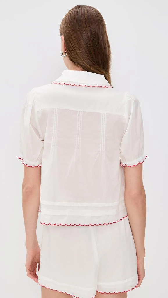 Wayf Elena Embroidered Top 2