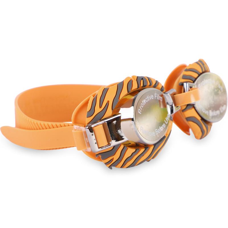 Sunnylife Tiger stripes ini swim goggles in orange