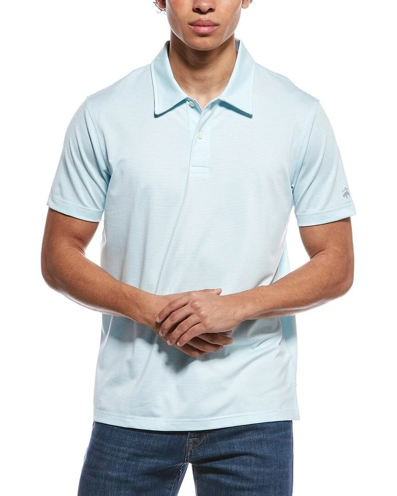 Brooks Brothers Microstripe Polo Shirt
