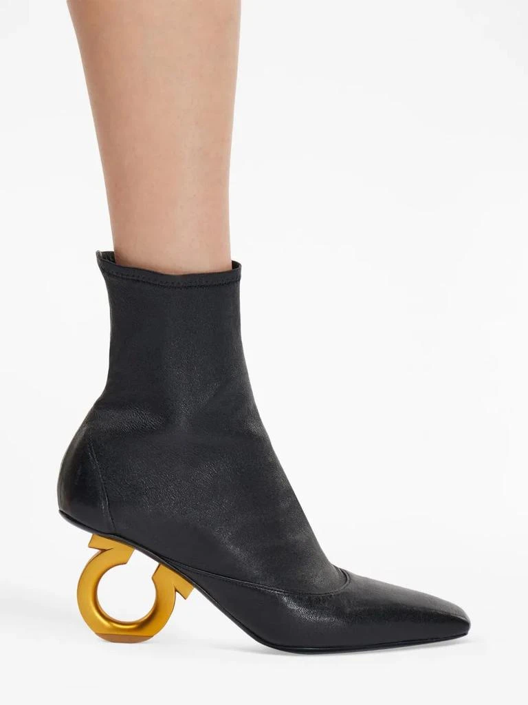 Salvatore Ferragamo Ferragamo Elina 70Mm Ankle Boots 5