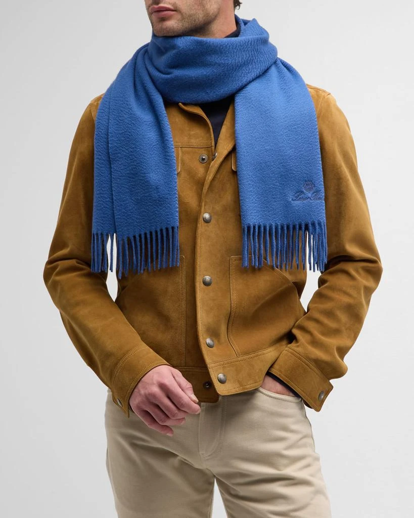 Loro Piana Men's Grande Unita Cashmere Scarf 3