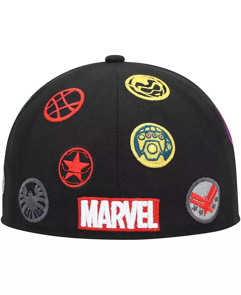 Marvel Men's Black The Avengers Fitted Hat 4