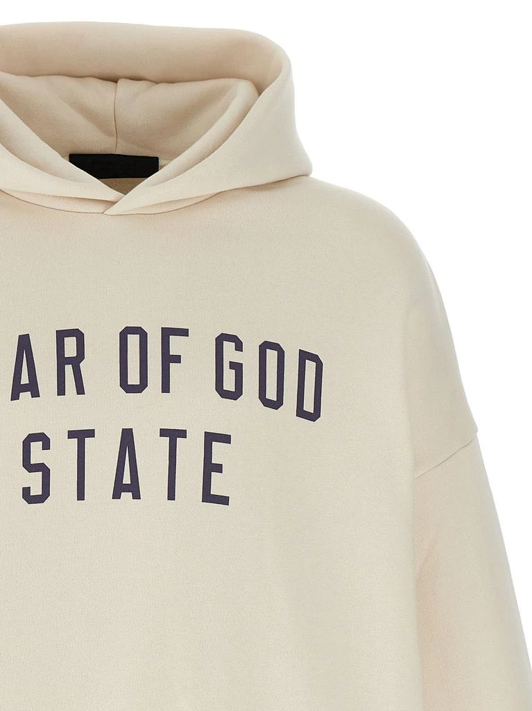Essentials Fear Of God Essentials Oversized Fleece Hoodie 3