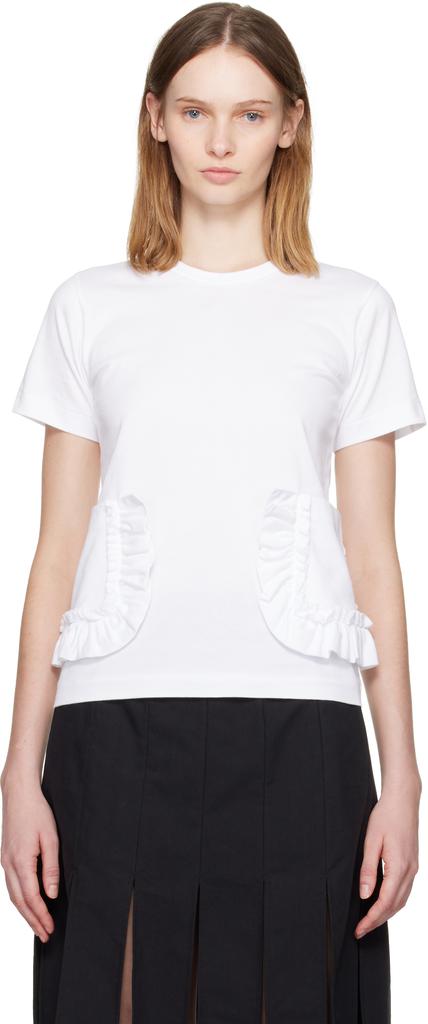 Comme des Garçons Girl X Mao Yoshino Floral-Print Crewneck T-Shirt