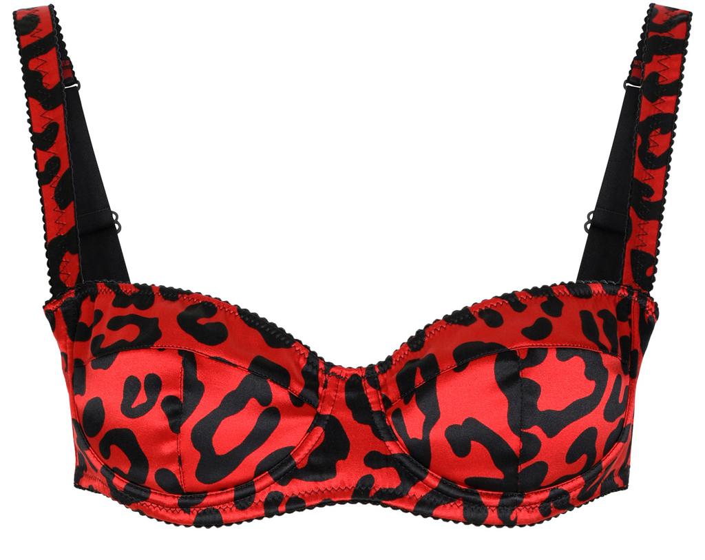 Dolce & Gabbana Satin balconette bra