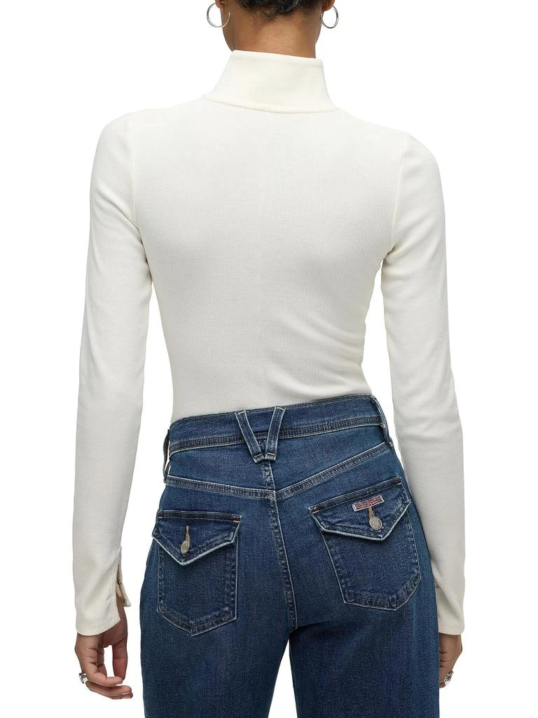 Hudson Cotton-Blend Long-Sleeve Bodysuit 4