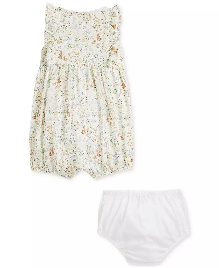 Ralph Lauren x Riley Sheehey Baby Girls Cotton Romper 2