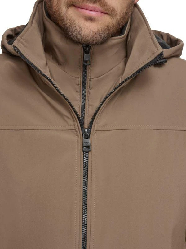 Calvin Klein Faux Fur Lined Bib Jacket 4