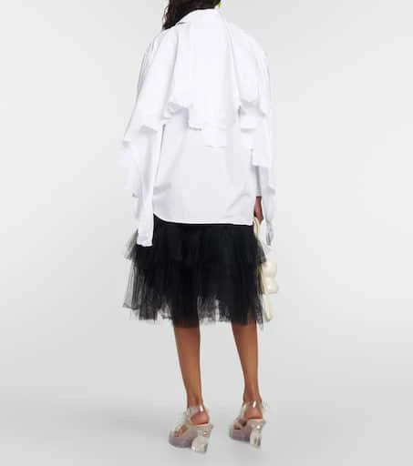 Simone Rocha Embroidered cotton shirt 3