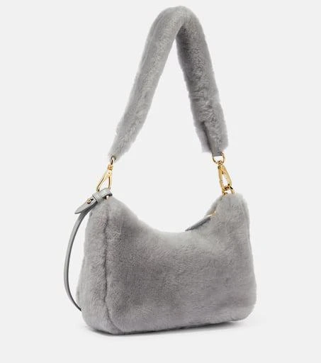 Prada Re-Edition 2005 shearling shoulder bag 4