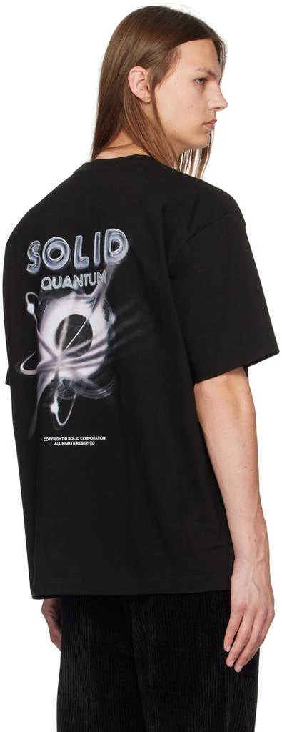 Solid Homme Black 'Quantum' T-Shirt 3