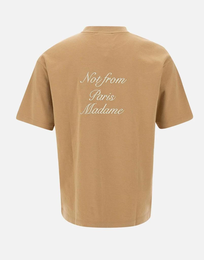 Drôle de Monsieur "Slogan calligraphy" cotton t-shirt 3