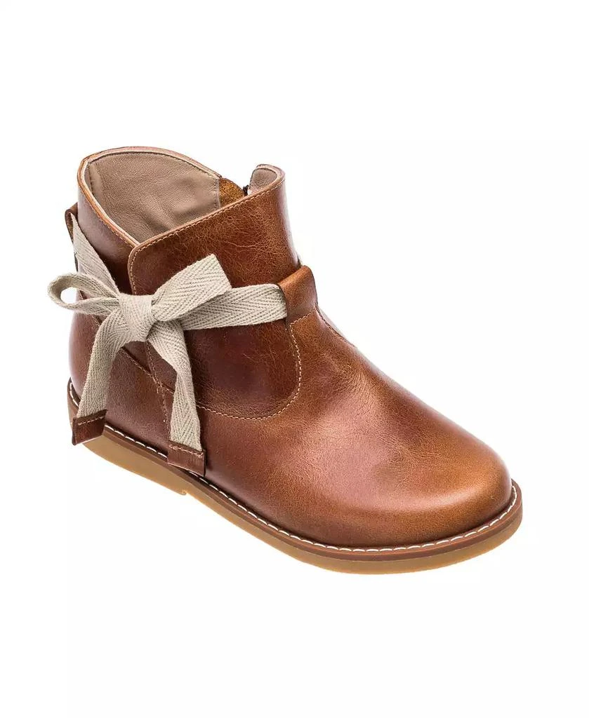 Elephantito Toddler, Child Girls Sunny Bootie with Bow