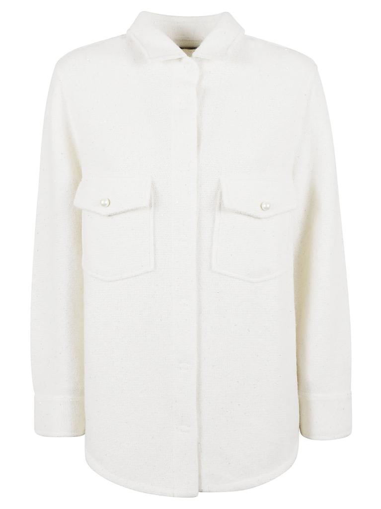 BRUNO MANETTI Buttoned Pocket Oversized Jacket