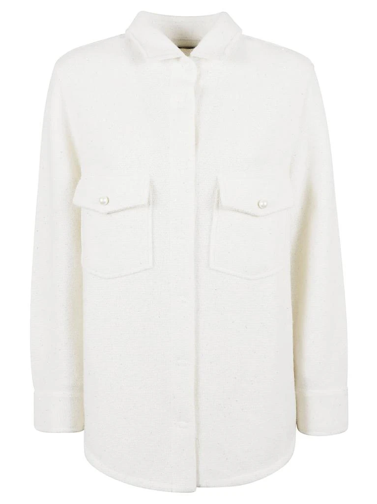 BRUNO MANETTI Buttoned Pocket Oversized Jacket 1