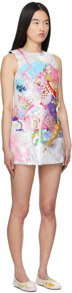 Ashley Williams Transparent Trash Minidress 2