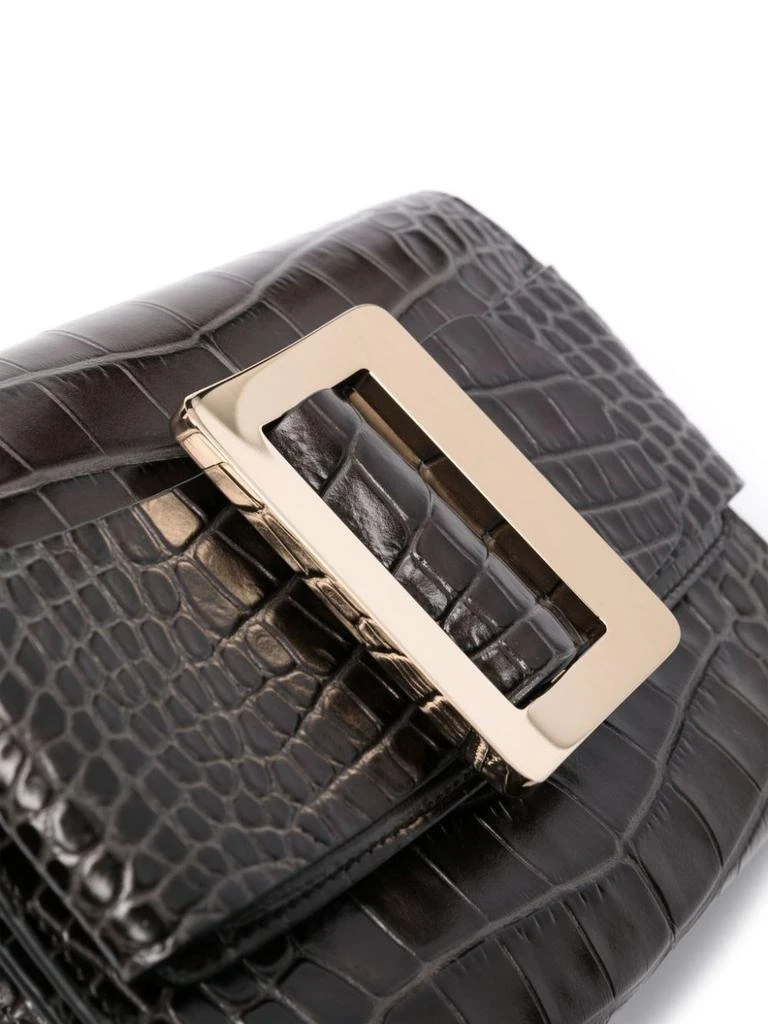 Boyy BOYY - Buckle Travel Case Croco Embossed Leather Clutch Bag 4