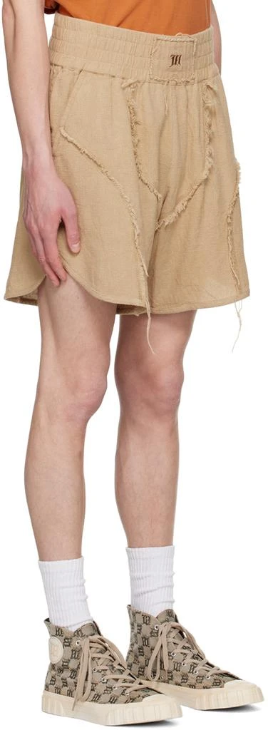 Misbhv Beige Jordan Barrett Edition Boxing Shorts 2