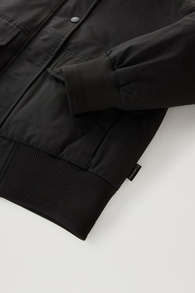 Woolrich Arctic Bomber in Ramar Cloth - Women - Black 8