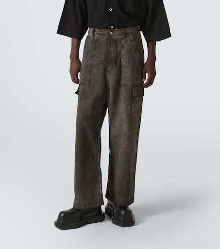 Rick Owens Denim cargo pants 3