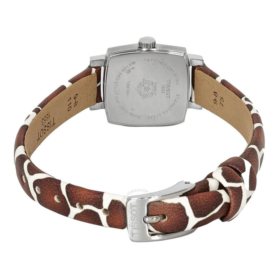 Tissot Lovely Giraffe Quartz Diamond Silver Dial Ladies Watch T058.109.17.036.00 3