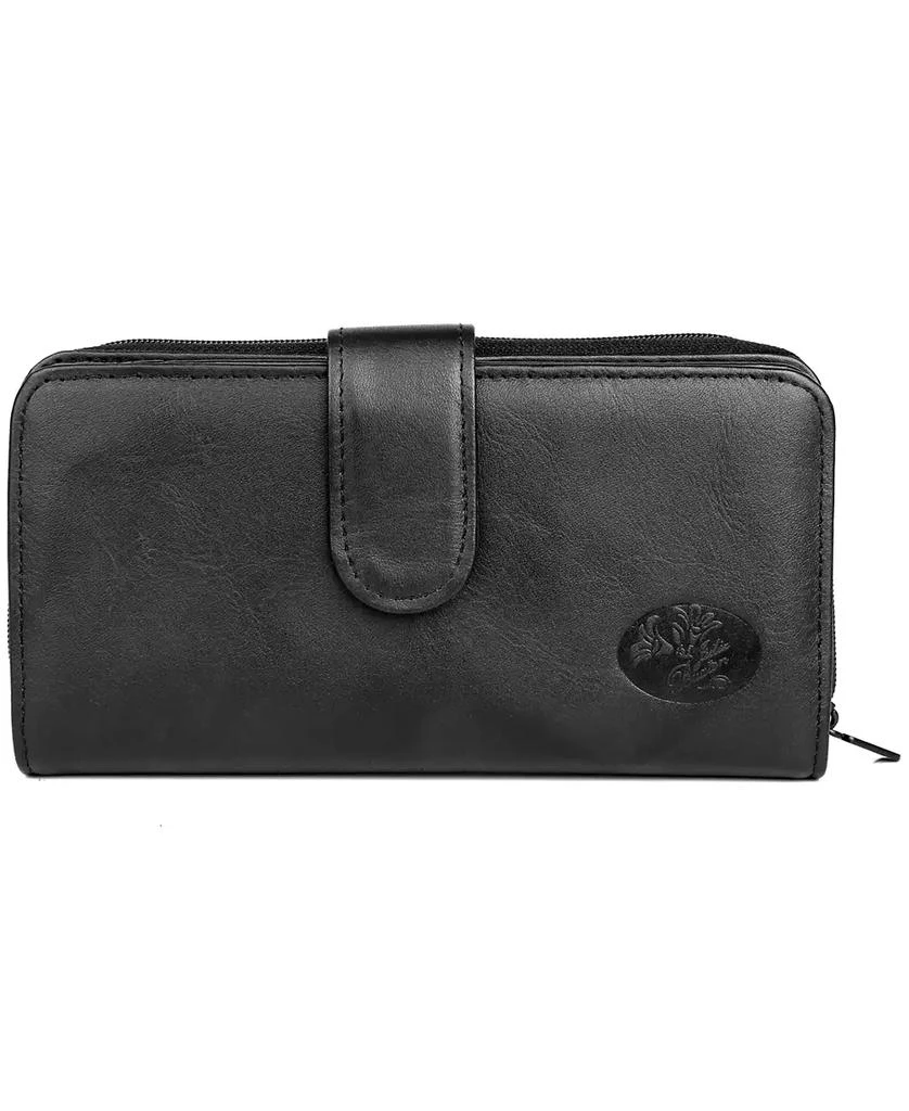 Julia Buxton Women's Mini Heiress Checkbook Wallet 1