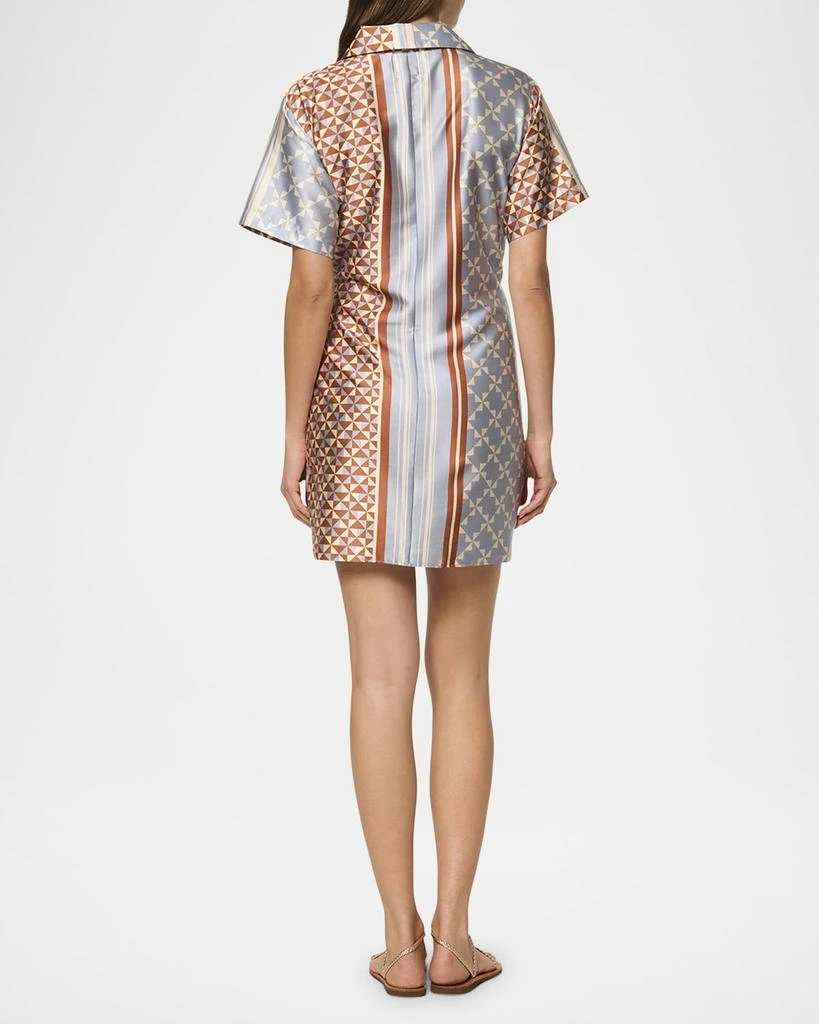 MISA Kezia Wrap Mini Shirtdress 3