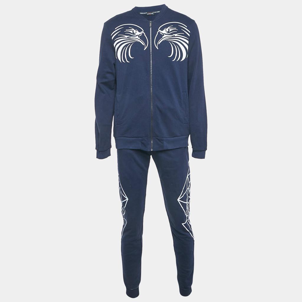 Roberto Cavalli Single-Breasted Tailored Suit – On Sale Now
