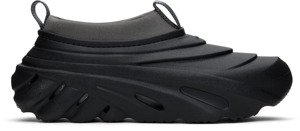 CROCS Echo Storm Casual Shoes ☆ クロックス Unisex Crocs Echo Storm Trainers Black | Mainline Menswear United