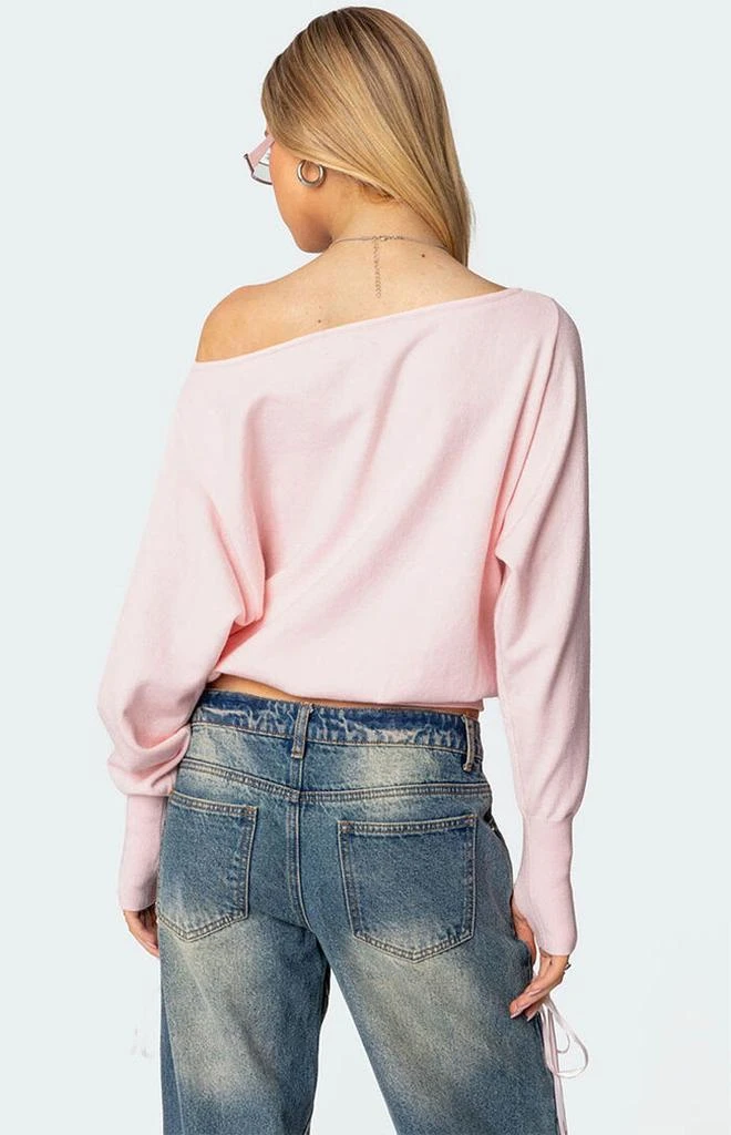 Edikted Off Shoulder Oversized Sweater 2