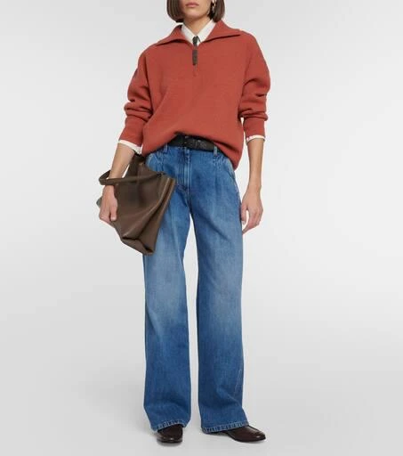 Brunello Cucinelli Cashmere polo sweater 2